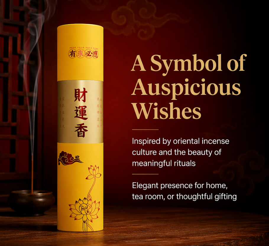 Auspicious Wishes" Incense Sticks (财运香)