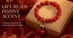 Cinnabar Hundred Treasures Bracelet – Hand-Carved Pixiu, Lotus & Fortune Symbols | Deep Red Vermilion | Full Blessing Talisman