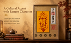 Hand-drawn-empowerment-Chinese Maoshan Taoist All Taboos Dispelling Talisman Ornament