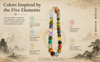 Five Elements Crystal Necklace – Natural Multi-Gemstone Beads | Chakra Balance & Feng Shui Jewelry | Handcrafted