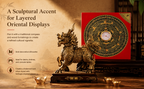 Traditional Chinese Luopan Feng Shui Compass – Decorative & Functional | Study, Entryway & Display Accent | Oriental Home Décor