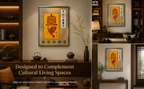 Ornement talismanique chinois Maoshan taoïste repousseur de mal