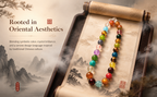 Five Elements Crystal Necklace – Natural Multi-Gemstone Beads | Chakra Balance & Feng Shui Jewelry | Handcrafted