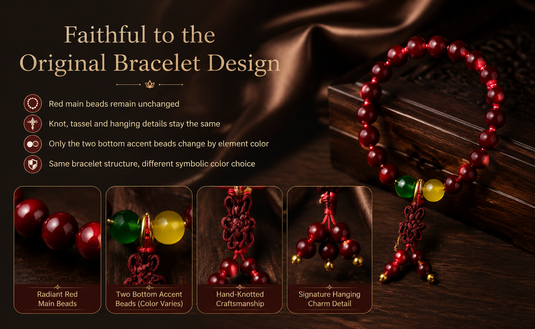 Material: 100% natural cinnabar