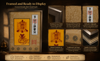 Hand-drawn-empowerment-Chinese Maoshan Taoist Wealth Attracting Talisman Ornament